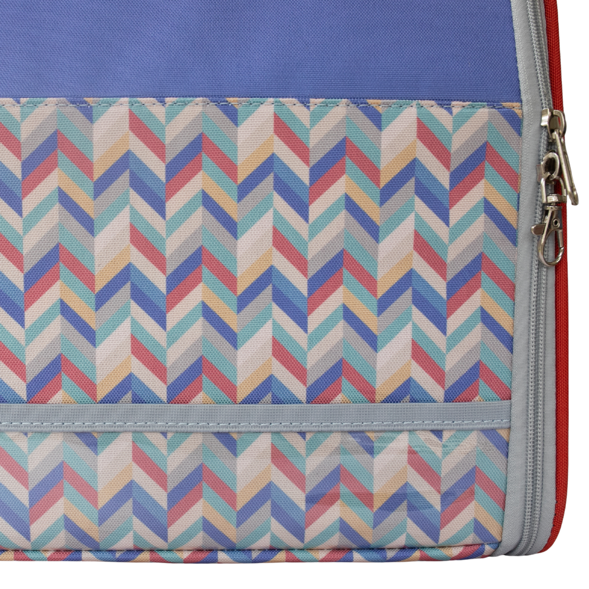 “The Roam With Me” Cat Backpack - Chevron Terracotta Sky