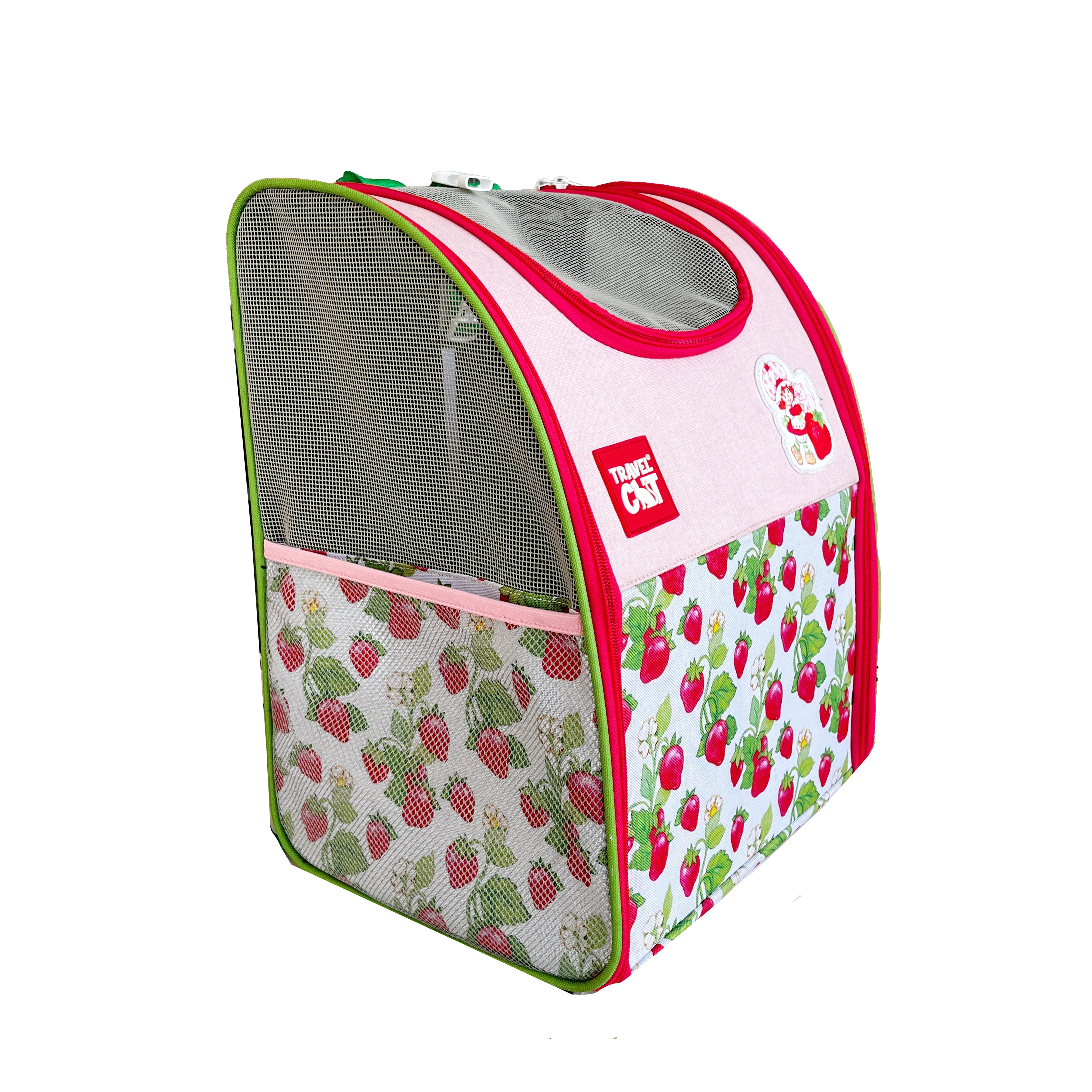 Strawberry Shortcake x Travel Cat Backpack - Officially Licensed