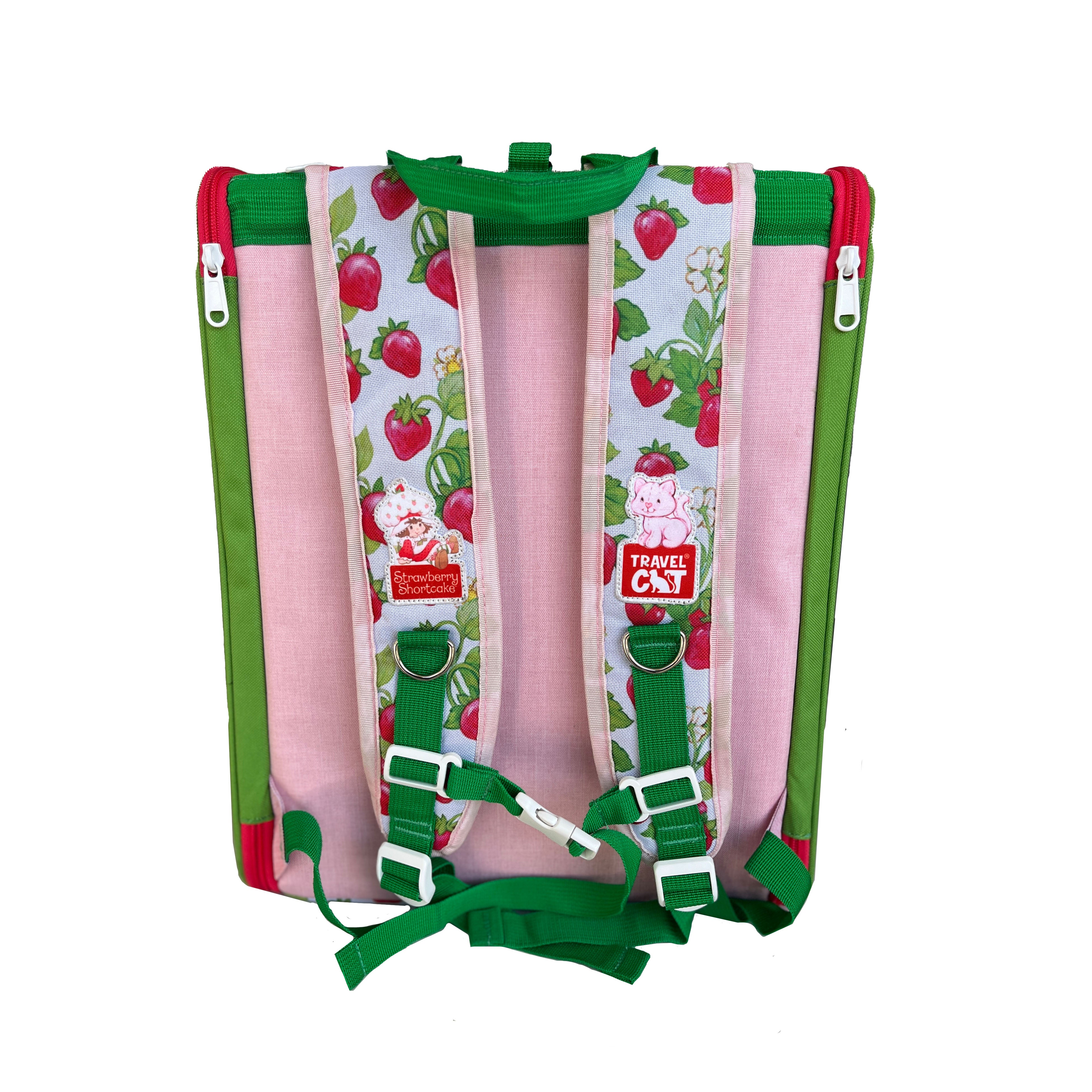 Strawberry Shortcake x Travel Cat Backpack - Officially Licensed