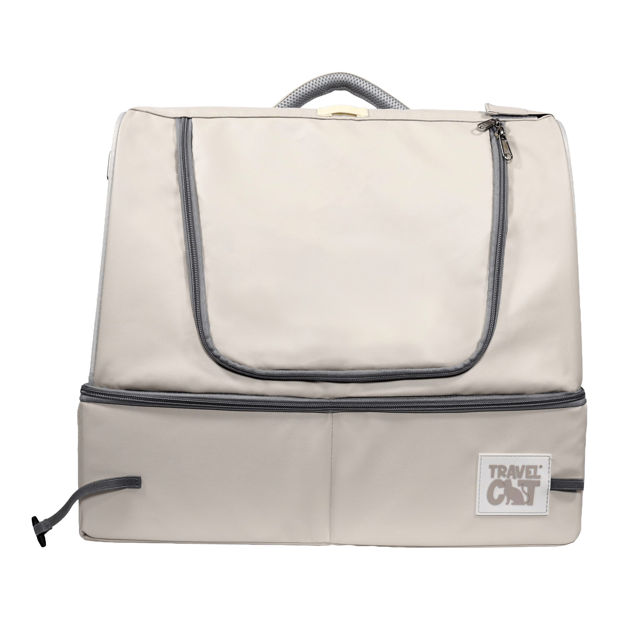 "The Porta-Pawty+" Covered Travel Litter Box - Portable Bathroom for Cats