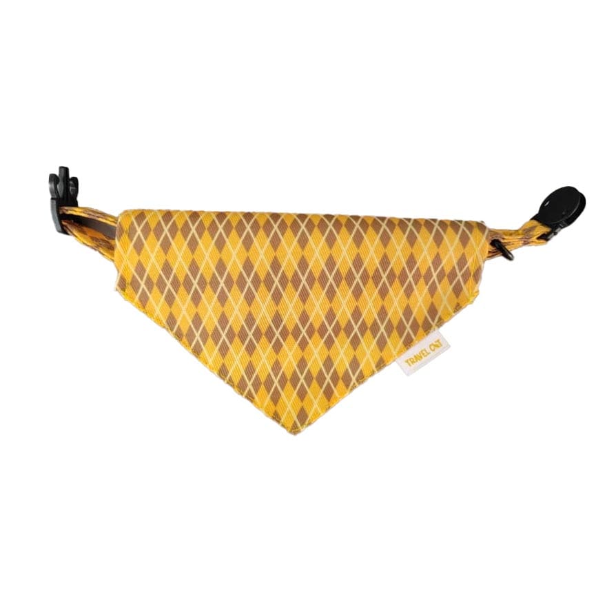 Argylle x Travel Cat Collar & Bandana Set - Officially Licensed