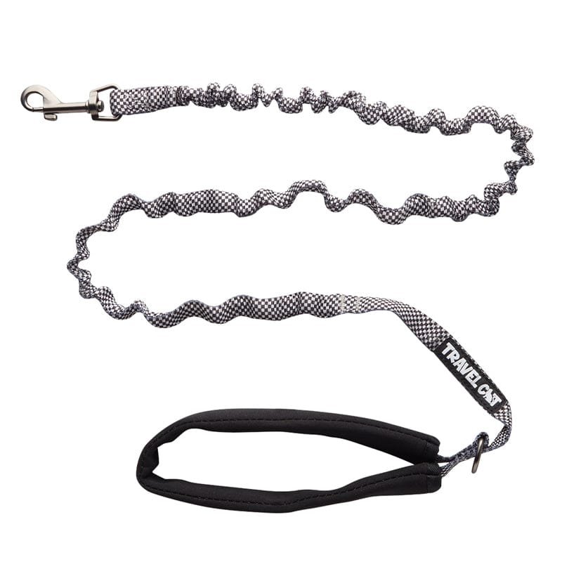 "The Day Tripper" Perfect Adjustable H-Style Cat Harness & Bungee Leash Set - Checkered