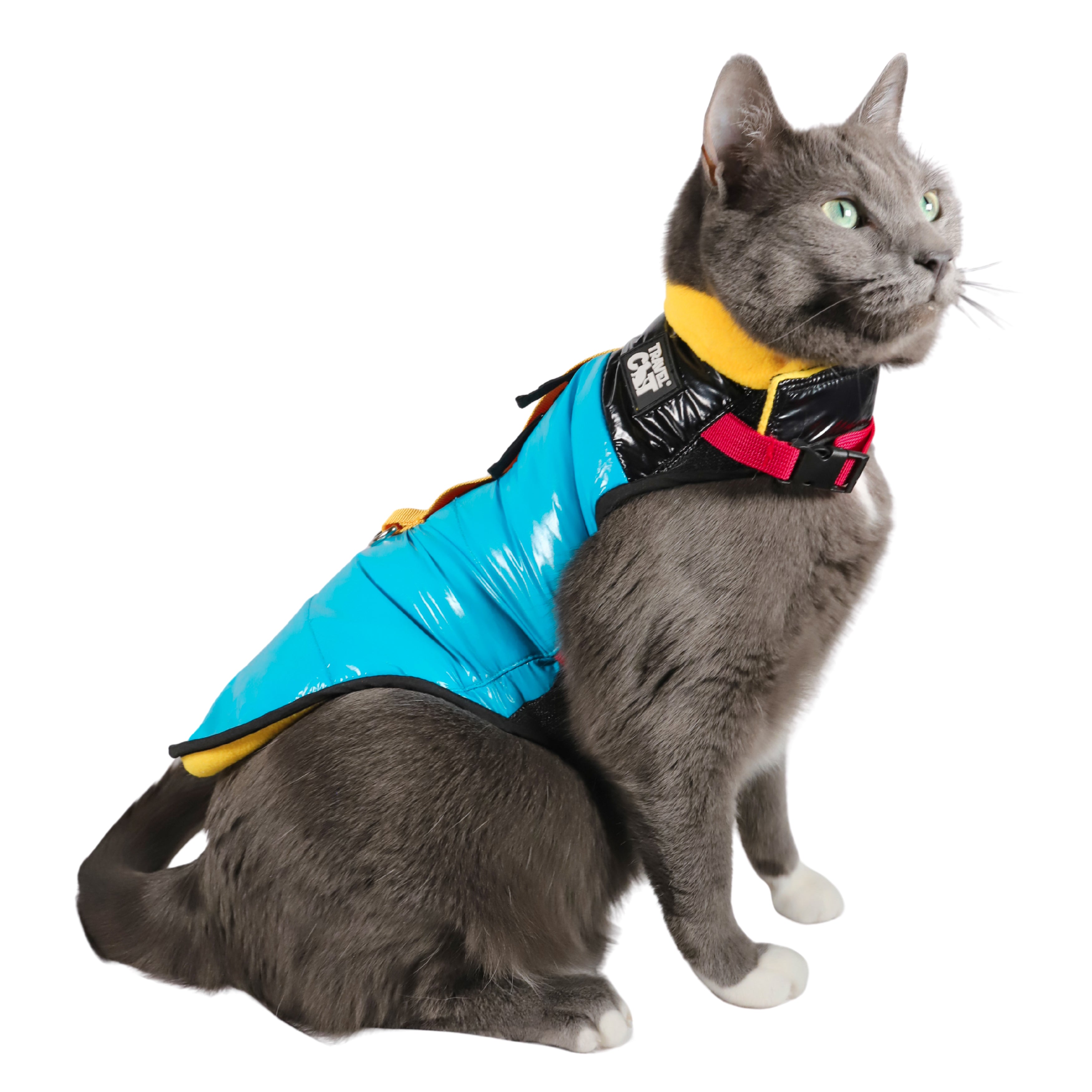 "The Catagonia" Puffer Jacket & Cat Harness