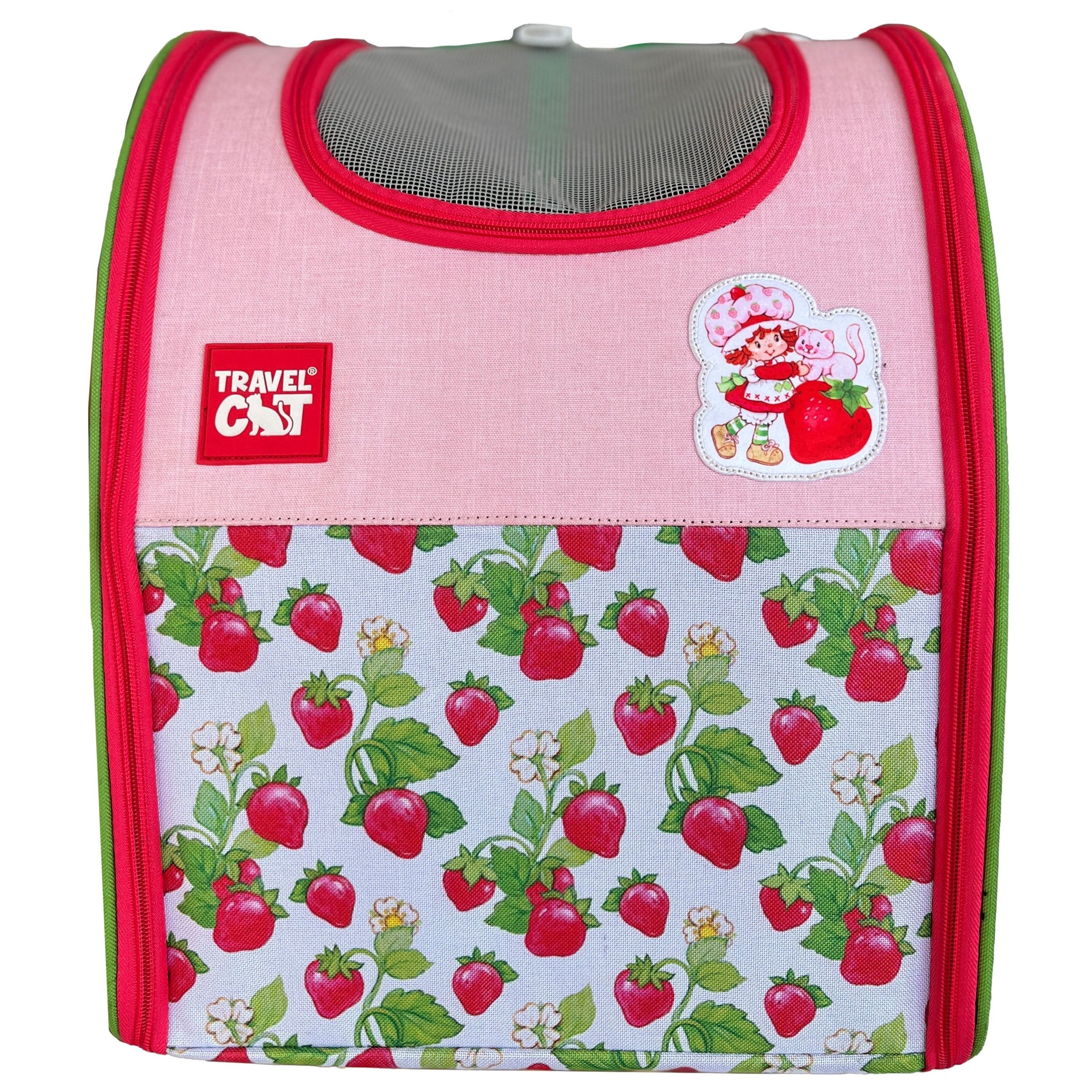 Strawberry Shortcake x Travel Cat Backpack - Officially Licensed