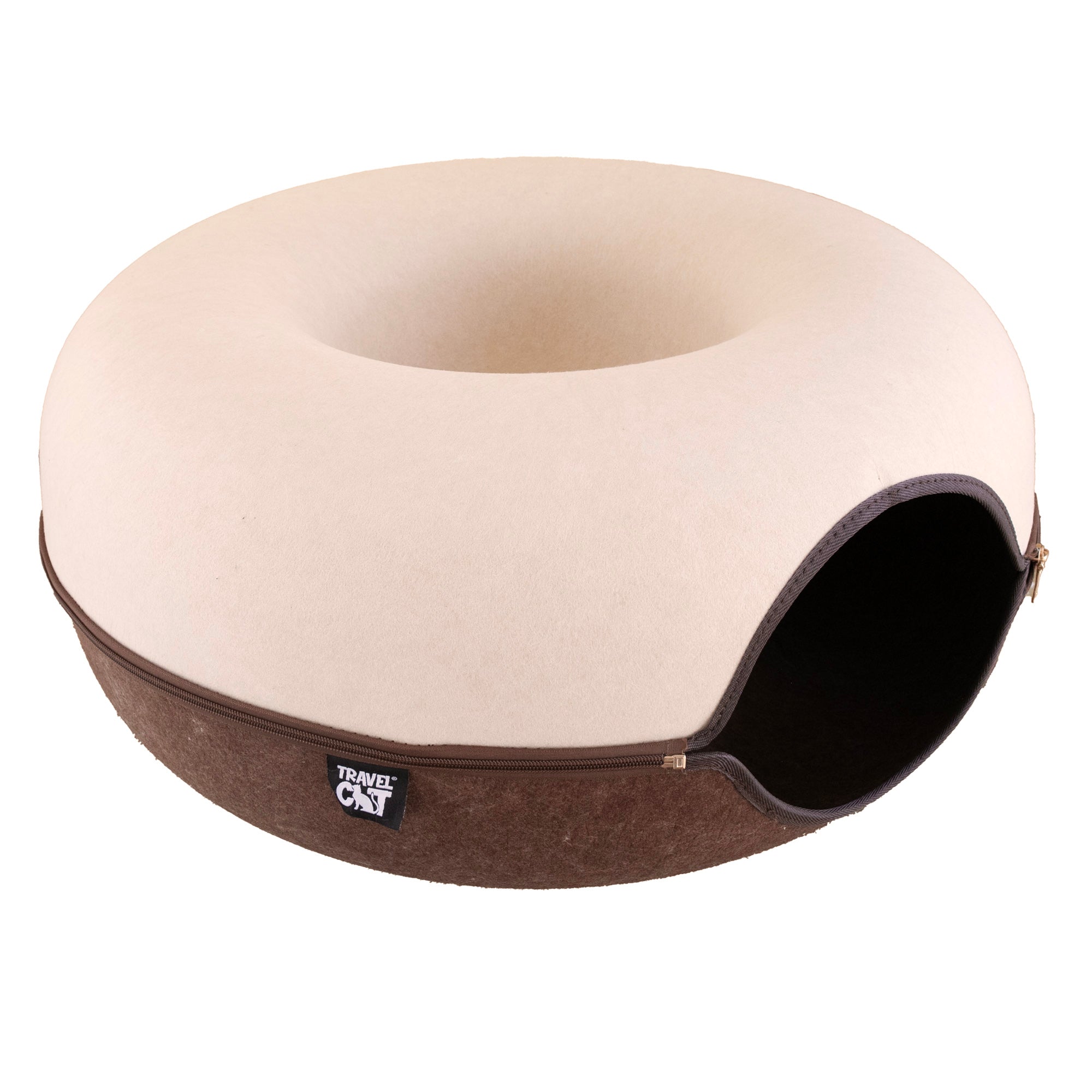 "Donut!" Cat Hideaway Cave- Chocolate & Cream