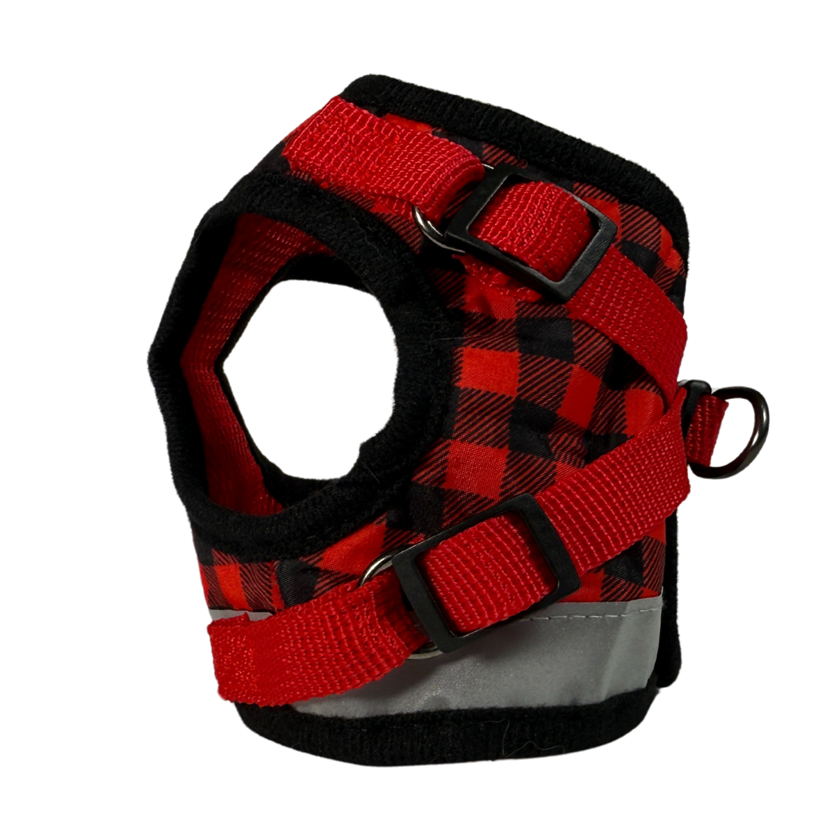 "The Pawsitively Plaid" Limited Edition Buffalo Plaid Cat Harness