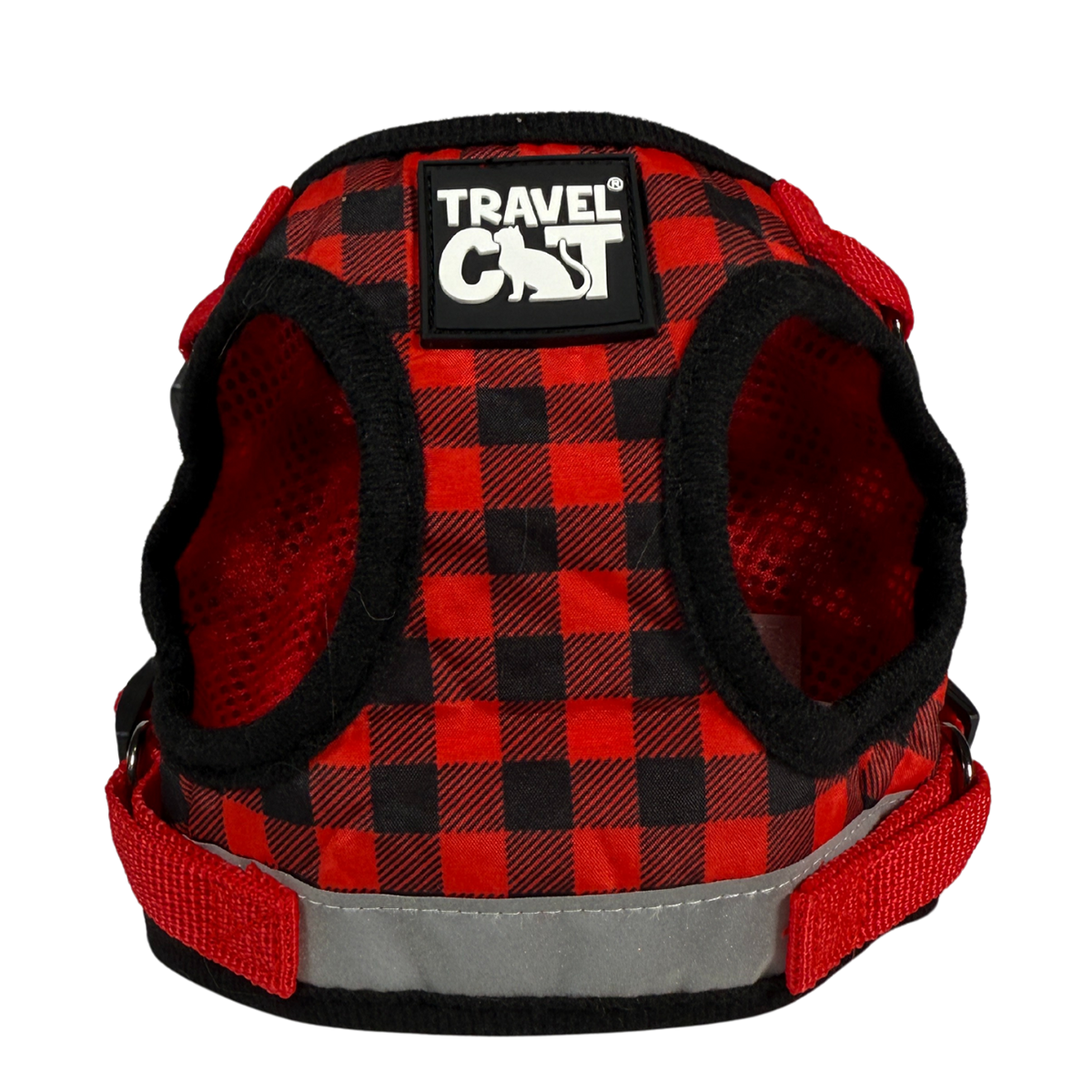 "The Pawsitively Plaid" Limited Edition Buffalo Plaid Cat Harness