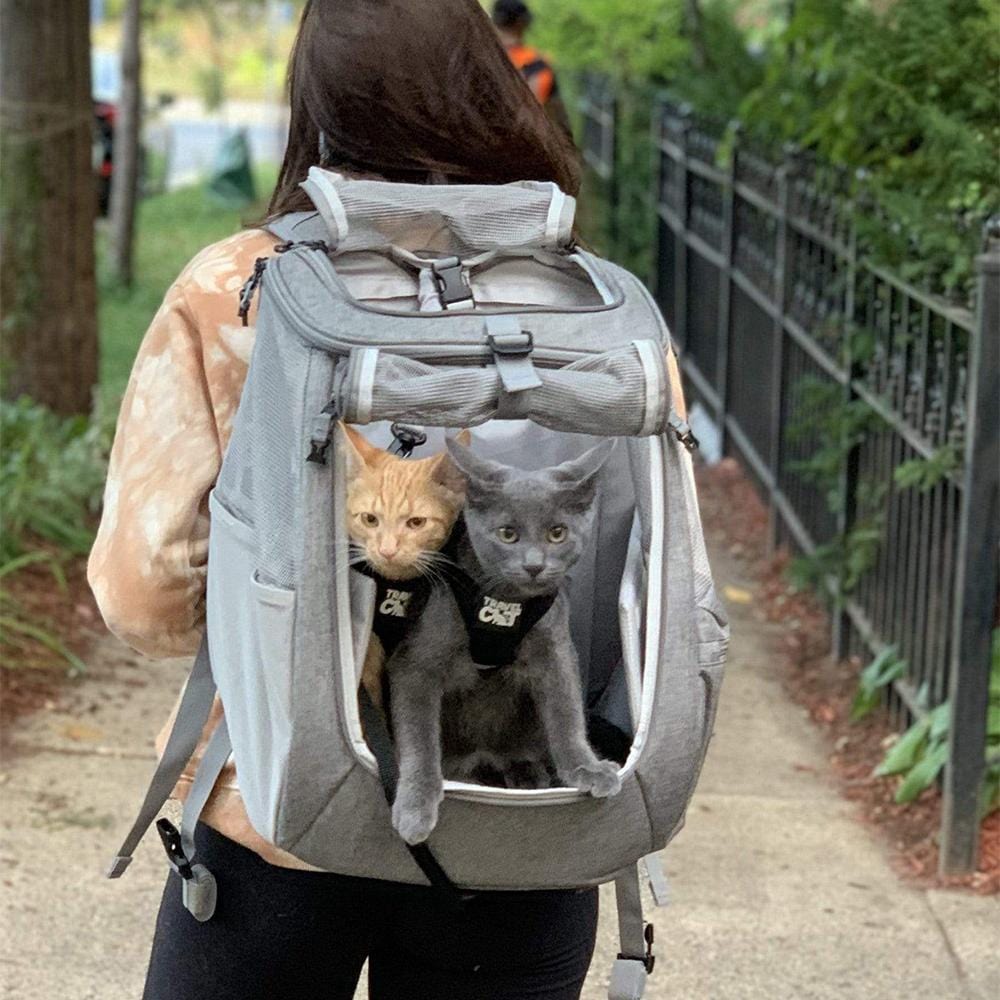 The Navigator Convertible Cat Backpack For Adventurous Cats and Hu